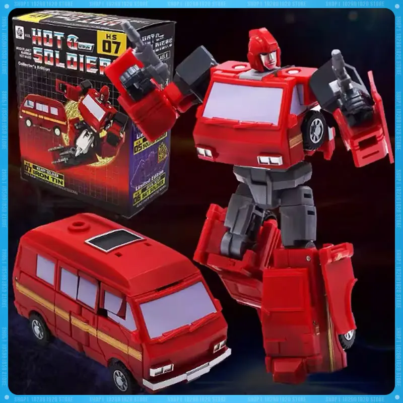 

Трансформация Планета Горячие солдаты Hs07 Hs-07 Ironhide Мини-роботы Фигурки Модель Коллекция игрушек Подарки по индивидуальному заказу