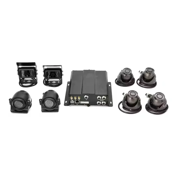 8 Channels 1080P H.265 Vehicle Black Box MDVR Digital Video Recorder with 4G GPS WIFI for Truck Bus Taxi