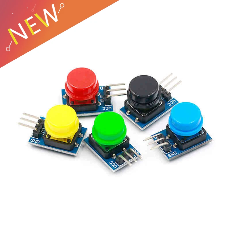 2-шт-Большой-кнопочный-Модуль-12-х12-мм