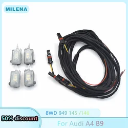 LED Exterior Door Handle light Door knob Welcome Light For Audi A4 B9 8W Q5 A6 C8 A5 8WD 947 133 8WD 947 134 4KD947133 4KD94713