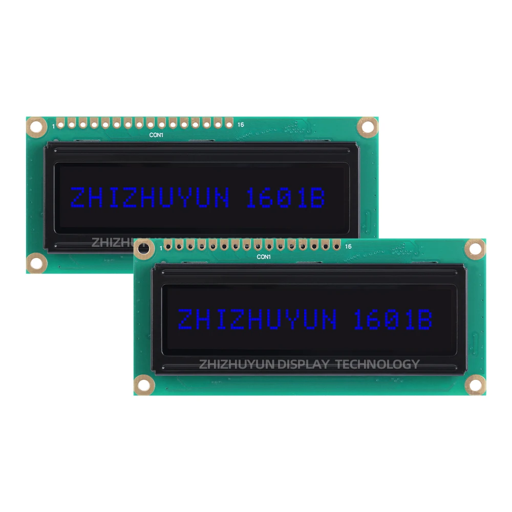 EH1601B prawdziwy wyświetlacz OLED LCM ekran BuiIt w WS0010 czarne tło i biały napis 161