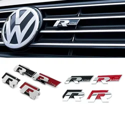 3D Metal Sport Sticker Badge Body Sticker For Volkswagen Golf R Rline Tiguan Touareg Polo GTI CC Passat r36 Scirocco Auto Parts