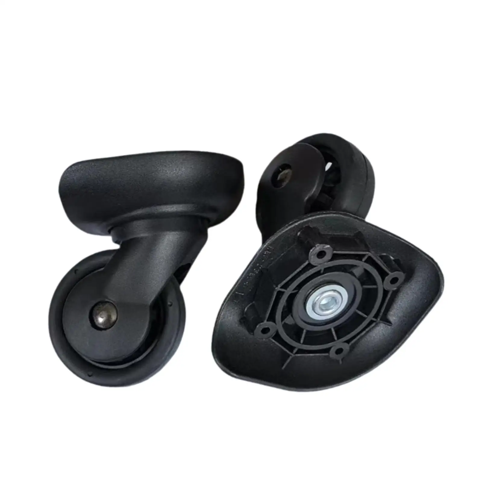 

2 Pieces Luggage Wheels Replacement Repair Parts Mute Wear Resistant Easy to