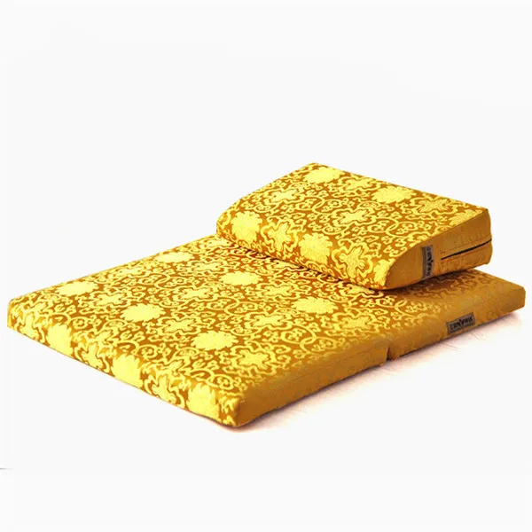 Zabuton Meditation Cushion Chinese Zen Buddhism Zafu and Set 2 Piece Square 60/70cm 5 Color Lotus Meditation Pillow Zen Buddhism