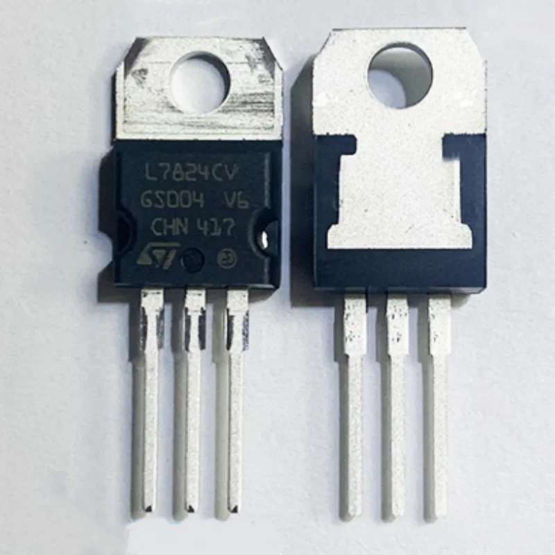 5pcs/lot L7824CV L7824CV-DG NEW Original Genuine Chip Packing TO-220