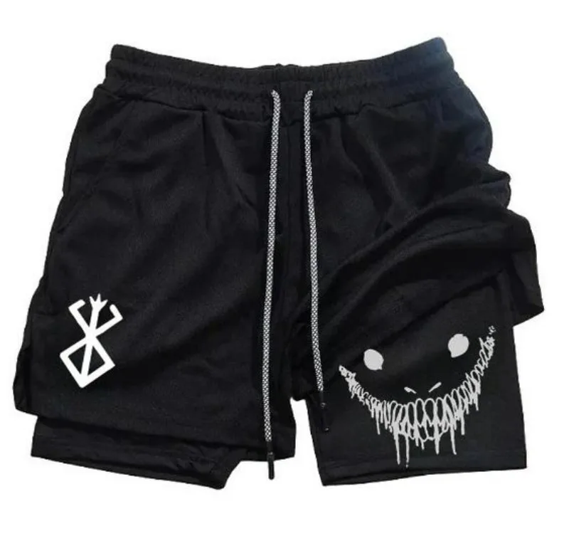 

Men's High-Elastic Quick-Dry Summer Sports Fashion Shorts for Running and Outdoor Training Pocket Towel Loop Comfortable Elastic