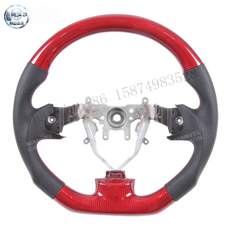 Suitable for Subaru racers, performance-oriented lightweight high-performance sports modification, custom carbon fiber steering