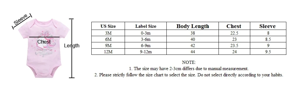 Kavkas 3 قطع 6 قطع بدلة قطعة واحدة للفتيات الصغيرات 0-12 شهرًا بأكمام قصيرة مطبوعة برسوم كارتونية 100% ملابس صيفية قطنية #2