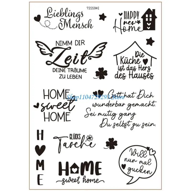 

Y2GD Water Transfer Sticker Water Resistant Rub On Sticker for Art Craft Glass Furniture 5.83x8.27Inch