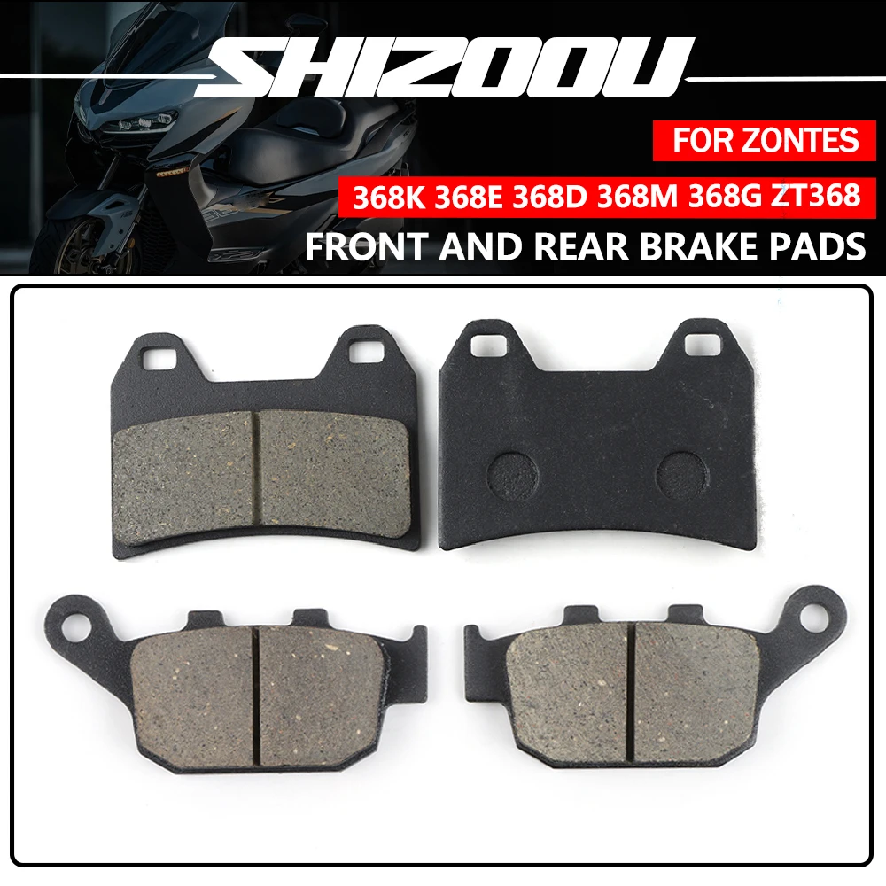 Pastillas de freno delanteras y traseras para motocicleta ZONTES 368K 368E 368D 368M 368G K368 E368 D368 M368 G368 ZT368