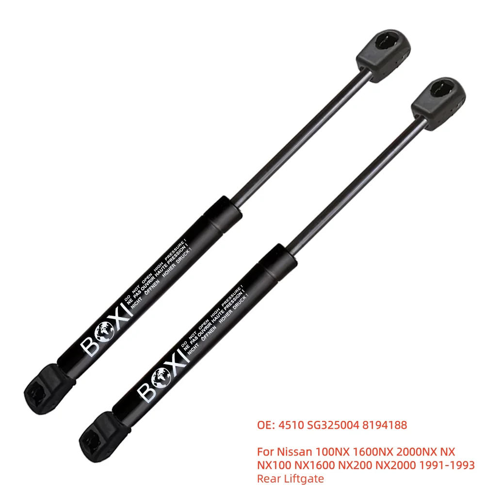 

2Pcs Rear Liftgate Lift Support For Nissan 100NX 1600NX 2000NX NX NX100 NX1600 NX200 NX2000 1991-1993 Hatchback SG325004 Struts