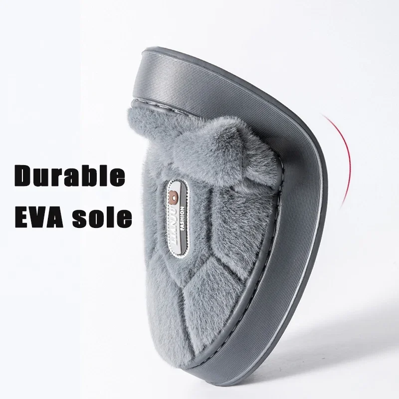 الاتجاه الشتاء زوجين داخلي عدم الانزلاق للرجال النساء الوجه يتخبط نعال تدفئة المنزل الشرائح غرفة نوم عادية أحذية ناعمة حجم كبير 50 51