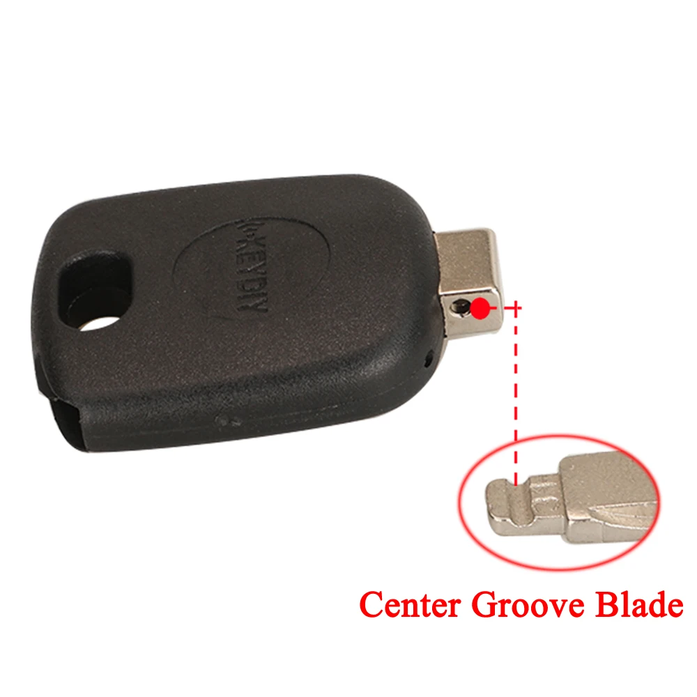 jingyuqin Genuine KEYDIY Universal Transponder Car Key Shell Case KD/VVDI Blades Head With Chip Holder Universal Car Key Case