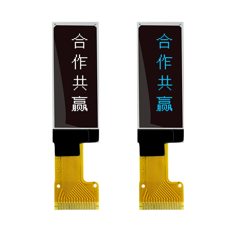 Модуль OLED SSD1306 с последовательным интерфейсом, 0,91 × 32, 128 дюйма, синий/белый