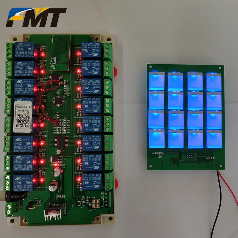 

16 way touch relay board, wireless connection control,multi ways touch relay module