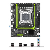 X79 Plus PC Mainboard LGA 2011 Desktop Mainboard Gigabit LAN 10* USB2.0 NVME M.2 3* SATA2.0 PCI-E 16X/4X