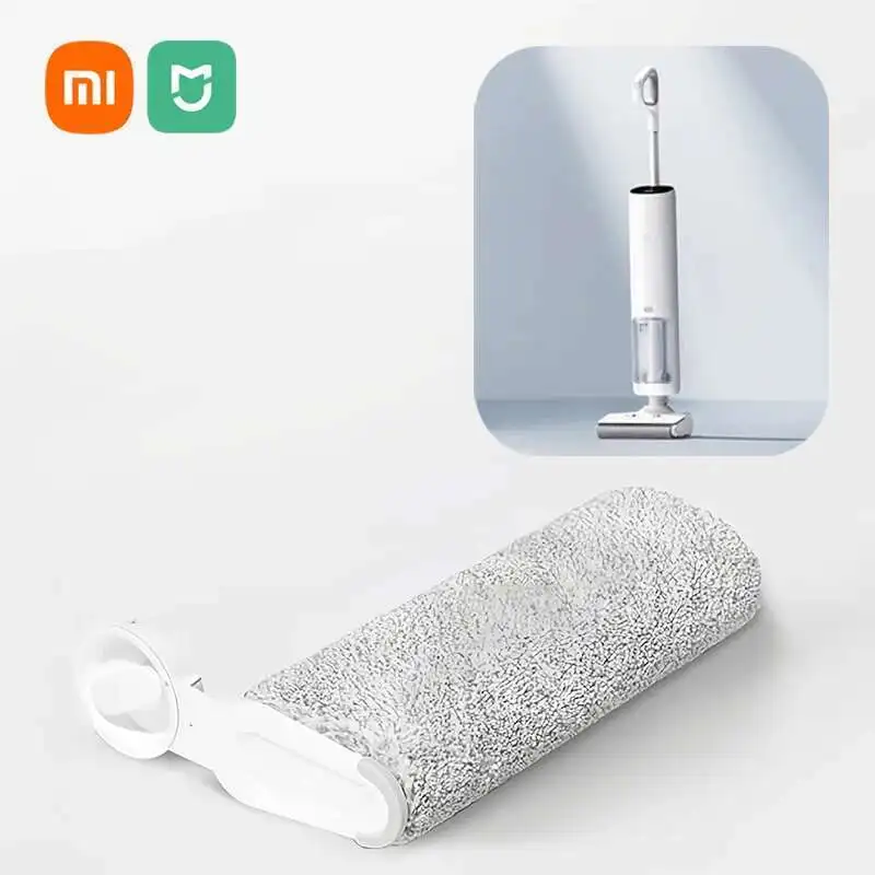 XIAOMI MIJIA ملحقات غسالة الأرضيات اللاسلكية مناديل بديلة لفرشاة الأسطوانة الأجزاء الأصلية