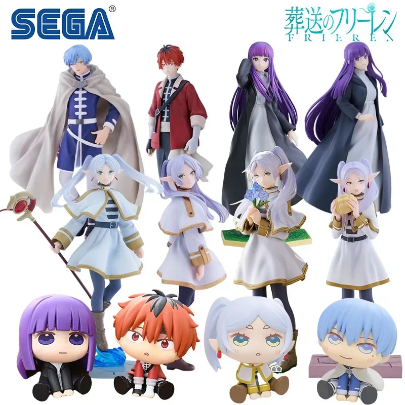 

SEGA Genuine Frieren At The Funeral Anime Figure Frieren Fern Himmel Stark Action Toys for Kids Christmas Gift Collectible Model