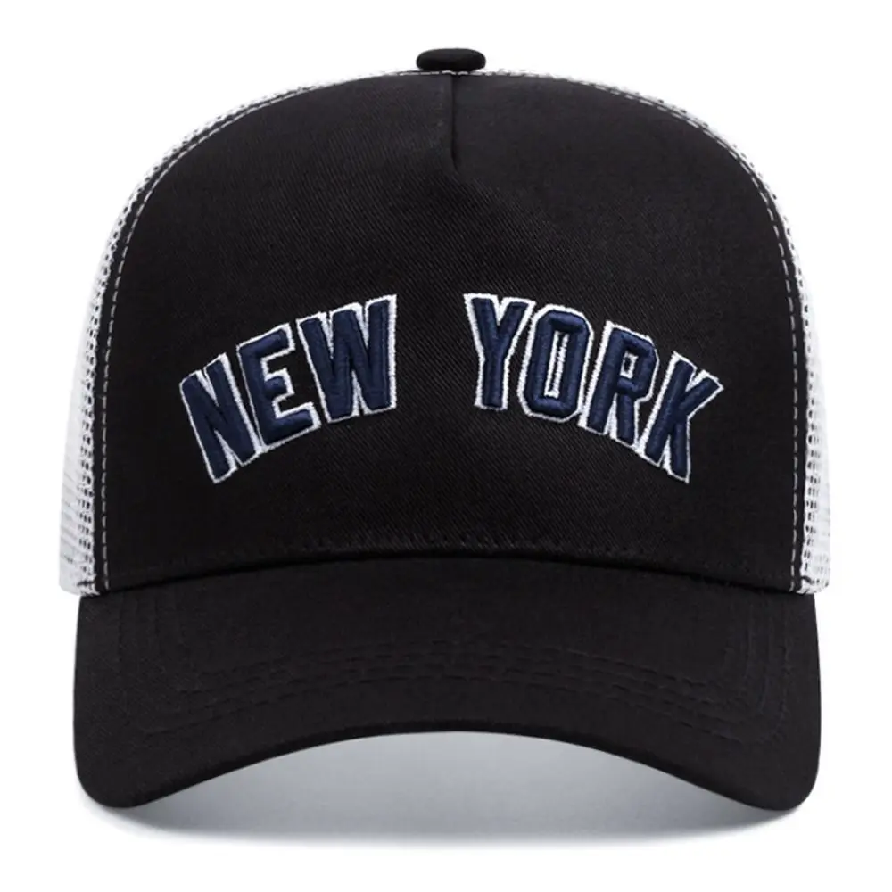 Adjustable NEW YORK Embroidery Baseball Caps Spring Summer Outdoor Sports Sun Net Hats Snapback Hats Man Women