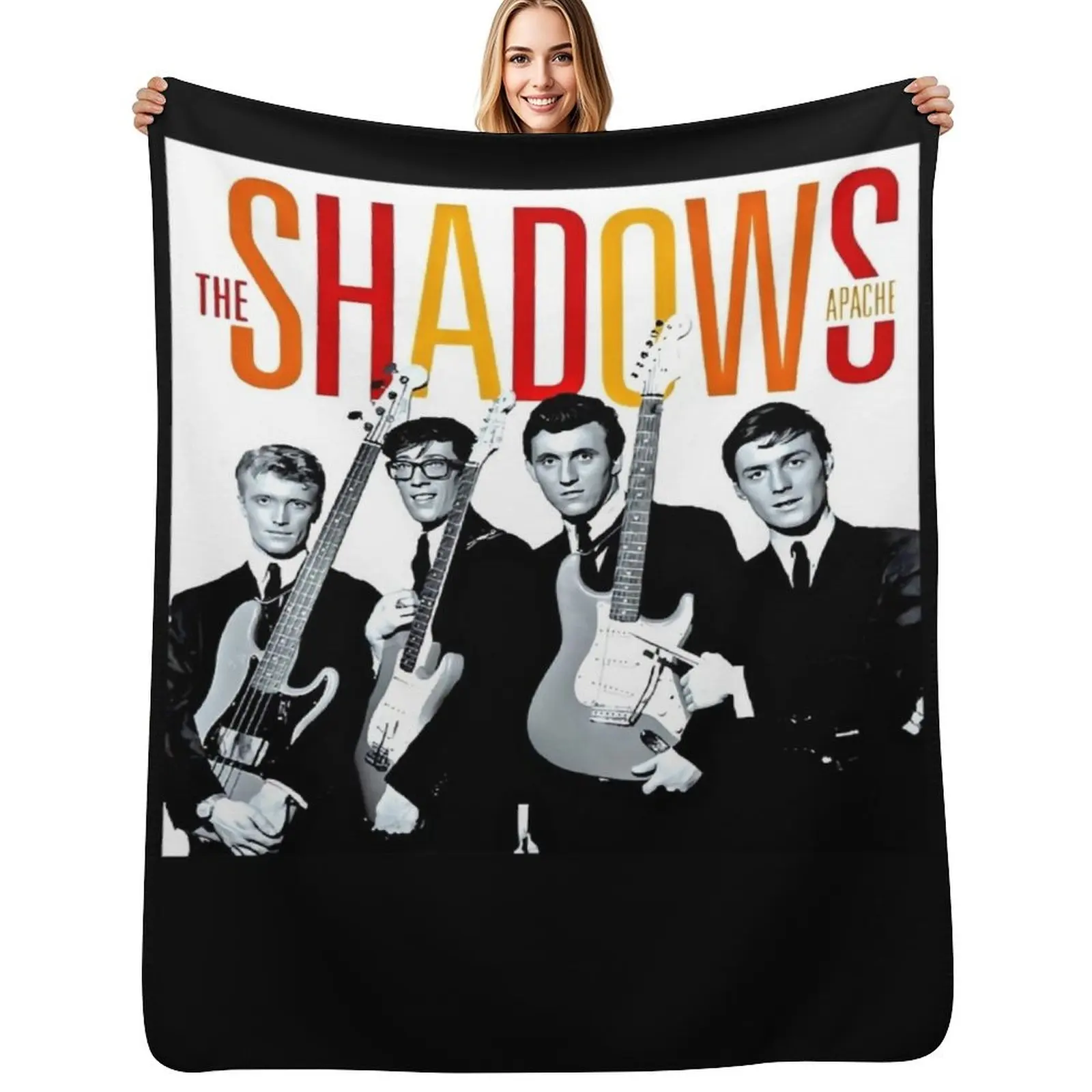 

Les ombres T-shirt classique Throw Blanket Furrys Moving Sleeping Bag manga Blankets