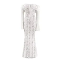 Suninheart White Evening Dresses for Events Red Long Sleeve Lace Elegant Party Dresses 2025 Women Luxury Wedding Prom Dress Gown - Image 6