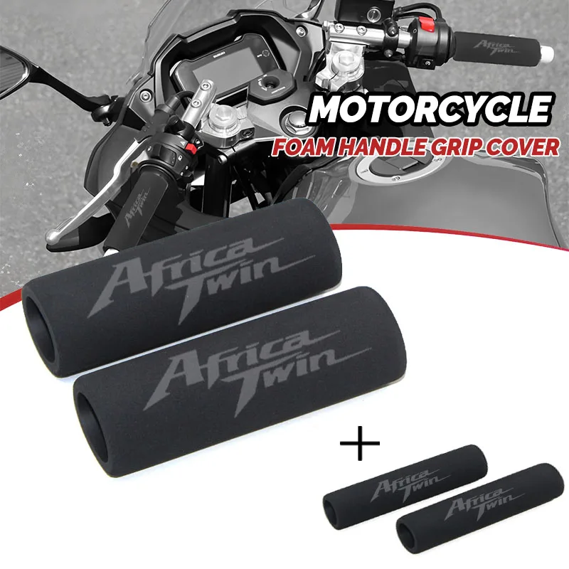 

For Honda CRF1100L CRF1000L Africa Twin Universal Motorcycle 7/8" Anti-slip Handlebar Protector Hand Grip Sponge Cover
