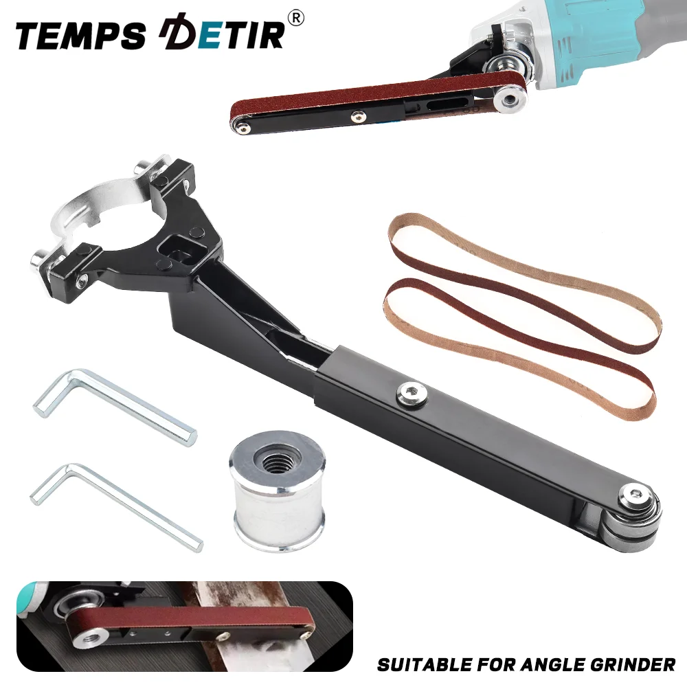 

Angle Grinder To Belt Sander Kit, M10/M14 Angle Grinder Adapter, Sander Converter (For 100/115/125) Grinding And Polishing Tools