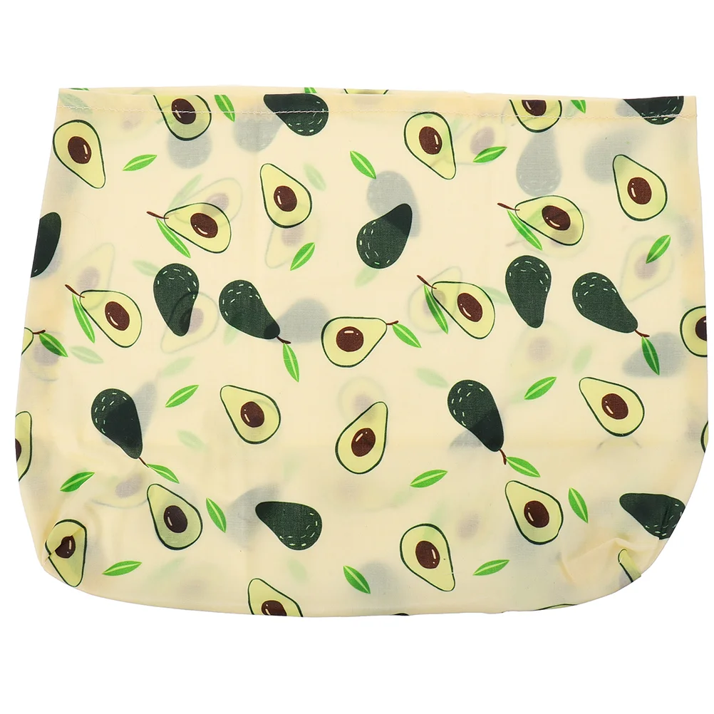 

Beeswax Wrap Reusable Storage Bag for Food Snack Kids Washable Sandwich Beige Child