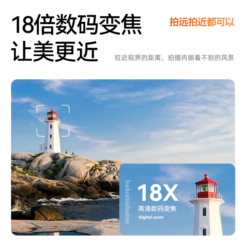 كاميرا رقمية جديدة عالية الوضوح لحفلات الطلاب، مستوى دخول بأسعار معقولة، آلة بطاقة واحدة صغيرة محمولة بتصميم كلاسيكي CCD