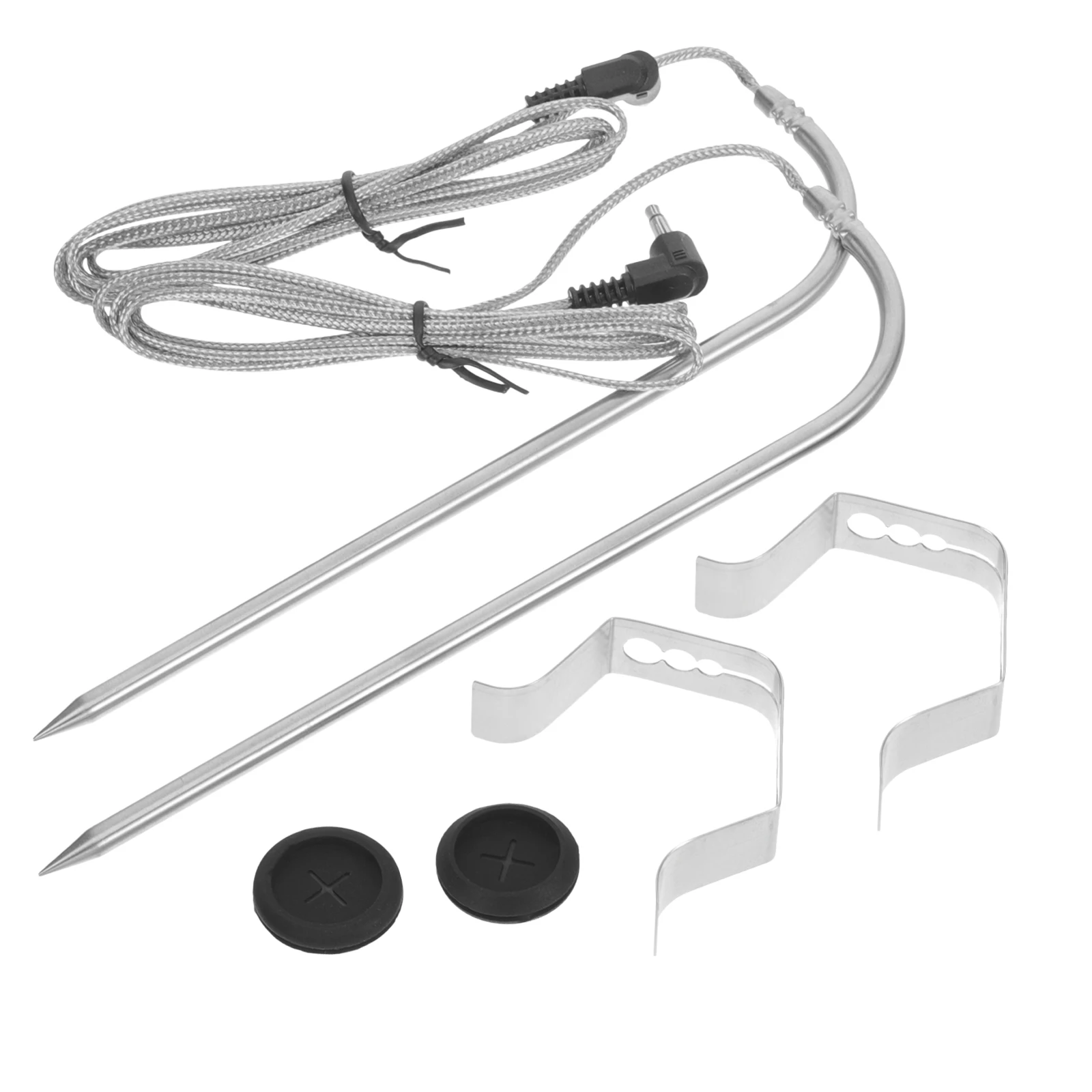 

Silicone H Temperature Probe BBQ Meat Thermometer High Precision Food Grade Sensor Accessories Stainless Steel Kitchen Tool