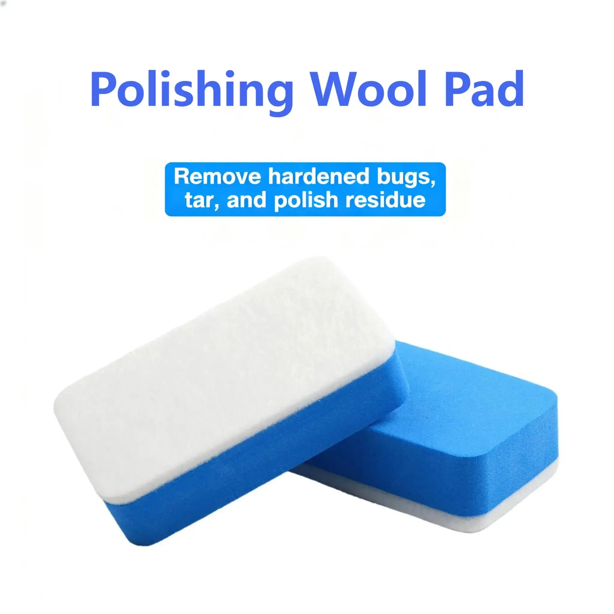 Car Maintenance Windshield Polishing Sponge, EVA Foam Material Easy Installation High Reliability Perfect Car Fit
