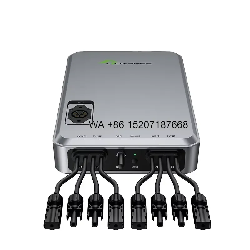 Wmwmnu for Play and Plug Balcony Storage System PVHub with Lithium Battery Smart Solar Microinverter Power Plant Balcony