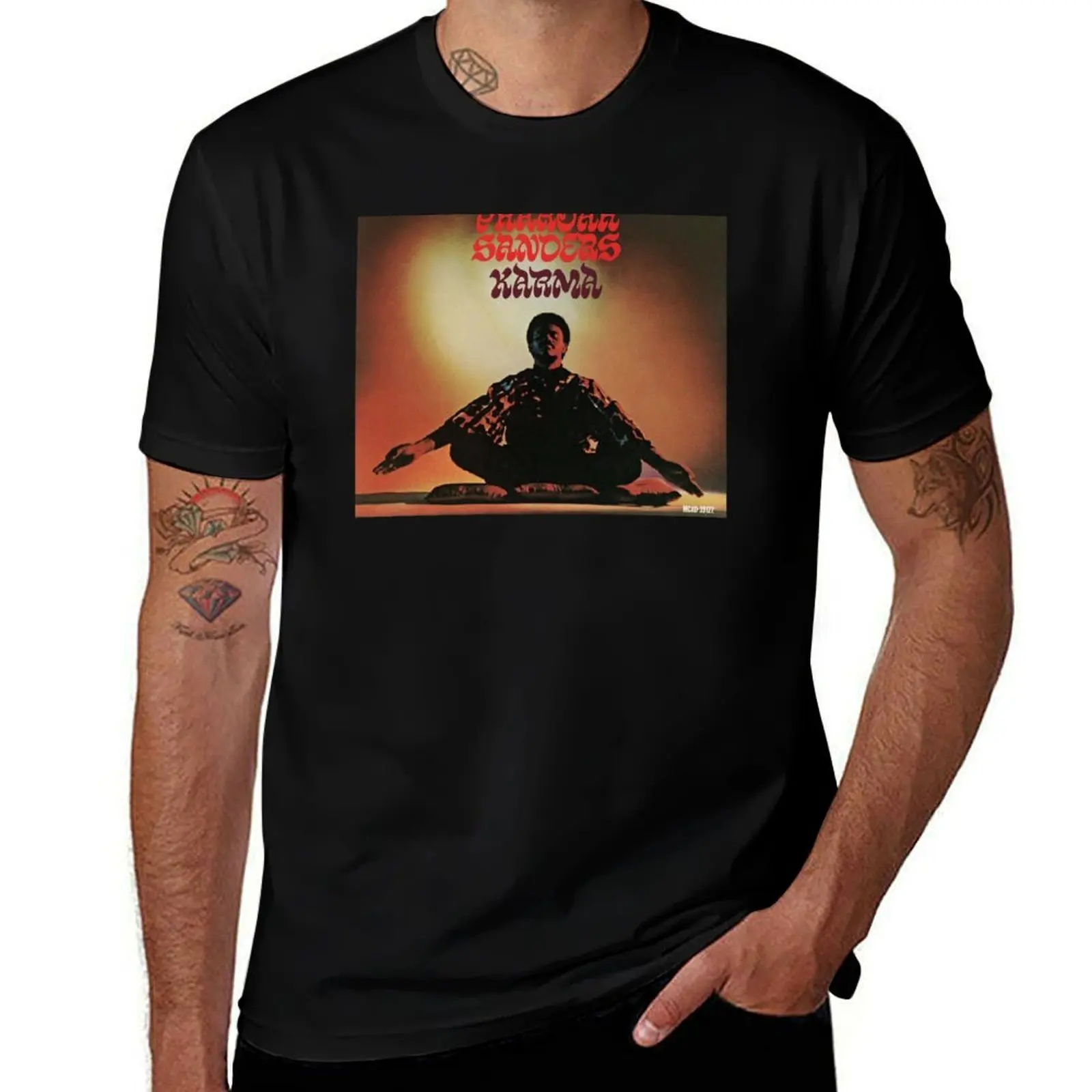 Pharoah Sanders KARMA T-Shirt Industrial Work Tee Shirt