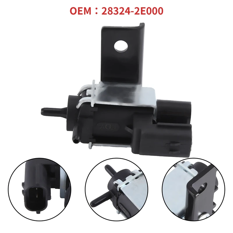 1 Piece 283242E000 Intake Solenoid Valve Assembly As Shown ABS For Hyundai Elantra Sonata Kia Forte Optima 28324-2E000