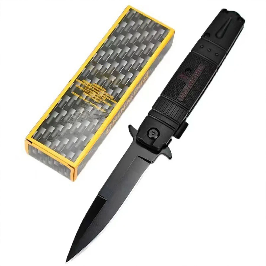 Outdoor convenient folding knife high hardness carry self-defense knife wilderness survival multifunctional knife mini knife