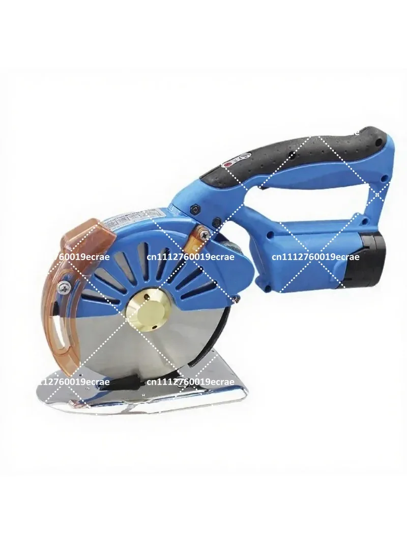 100-125mm Circular Saw Rotary Cutter for Fabric Cotton Leather Crafts, Wireless Electric Scissors DIY Tool