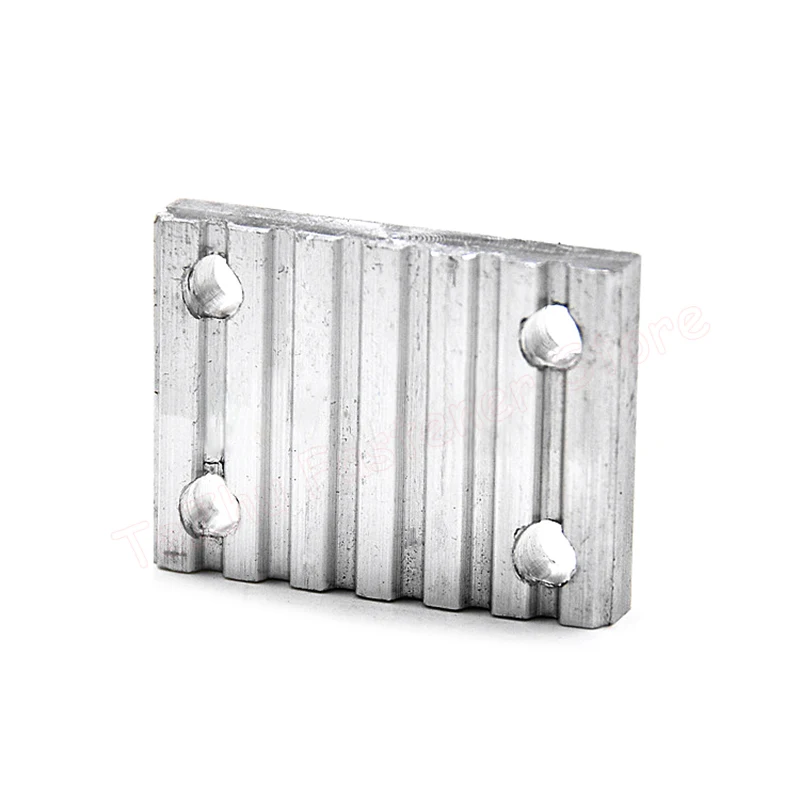 1pc Open Timing Belt Clamp Tooth Plate Connection Plate MXL XL L H 2GT 2M HTD3M HTD5M HTD8M S2M S3M S5M S8M T2.5 T5 T10 Aluminum