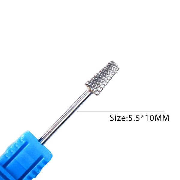 1pc Hartmetall Wolfram Nagel Bohrer Drehen Grat Fräsen Nagel Cutter Bits Bohrmaschine Maschine Für Maniküre Pediküre Werkzeuge