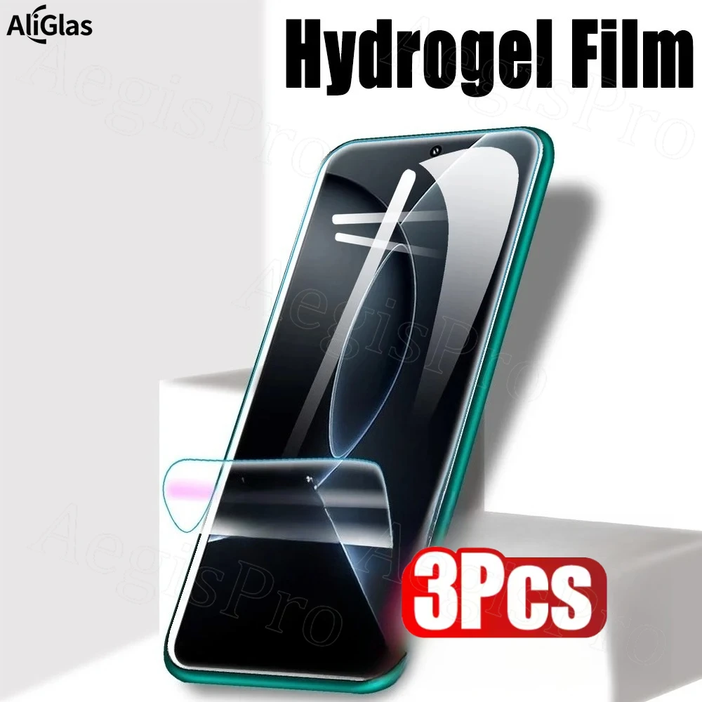 

3PCS Full Coverage Hydrogel film For Xiaomi 17 Pro Hydrogel Safety Front Film for Xiaomi 17 Ultra Flexible TPU Screen Protector