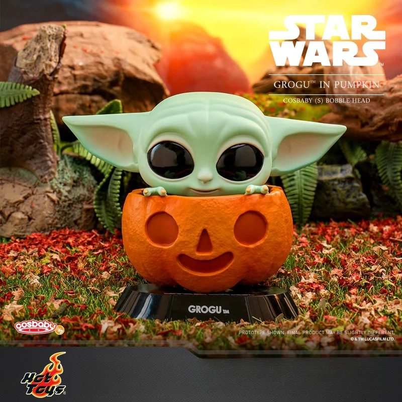 In Stock Hot Toys Mandalorian Pumpkin Antique Cosbaby(s) Mini-collection Doll Christmas Gifts