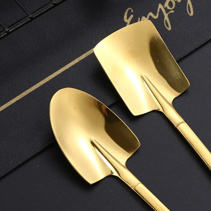 304 الفولاذ المقاوم للصدأ البطيخ ملعقة مجرفة ملعقة المنزل الإبداعية الحلوى الآيس كريم طبق رئيسي مجرفة لطيف البطيخ الفاكهة مجرفة