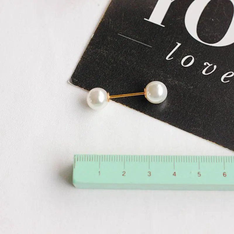 Simple Pearl Pin Brooch Female Sweater Collar Needle Accessories Pearl Stylish Design Girl Fashion Jewelry Pin Brooches Dropship