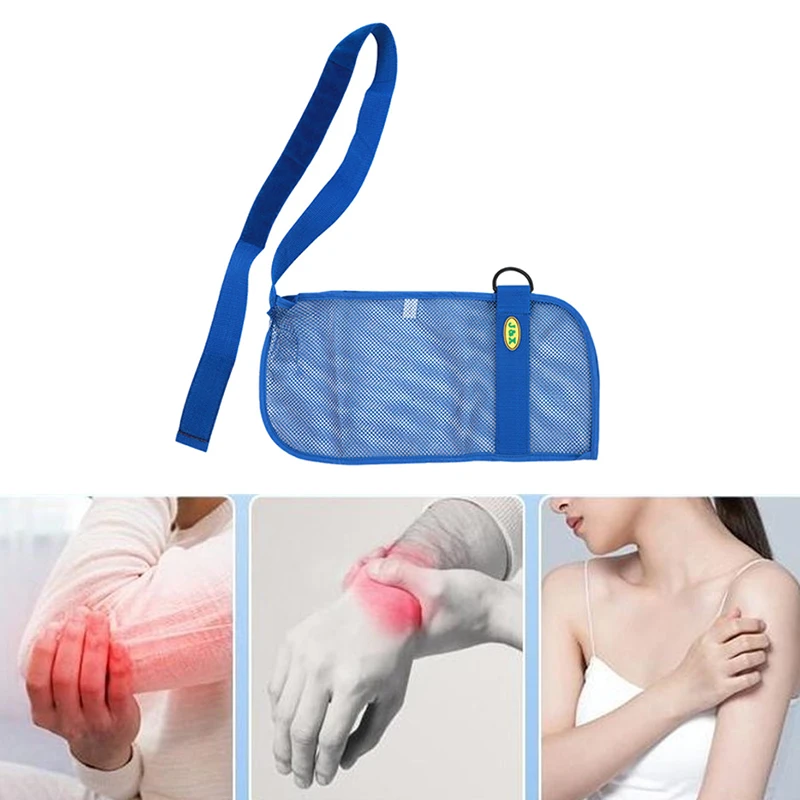 Arm Sling Lightweight Adjustable Hollow Out Mesh Breathable Wide Shoulder Strap Support Less Stress Medical Shoulder Stab