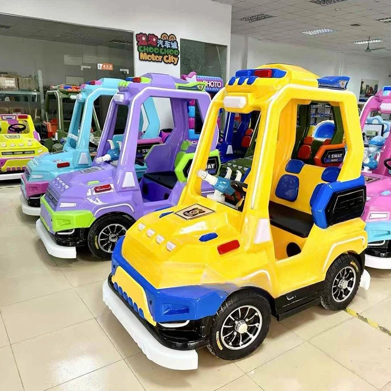 Square Night Market Internet Celebrity Stall Playground Equipment Children's Beach Car Electric Luminous Bumper Car