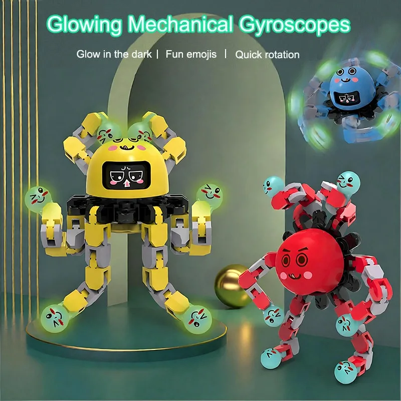 ألعاب كشر تململ سبينر قابلة للتحويل أدوات مكتبية لتخفيف التوتر ADHD ألعاب حسية جذعية للتوحد #1