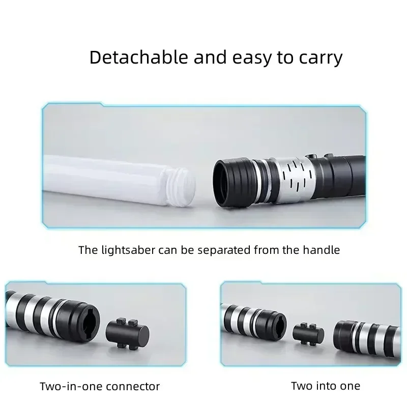 75cm RGB Light Saber 2 In 1 7-color/1 Color Lightsaber For14+ Kids Laser Sword Toy Party Glow Swords - view 5