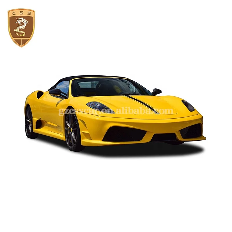 Voor Ferrari F430 Body Kit SC Stijl Glasvezel Voorbumper Side Rokken Achterbumper Diffuser Bodykit