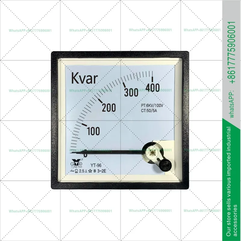 CP96 6KV/100V three-phase reactive power meter 400kvar 1.5MVar pointer kilowatt meter