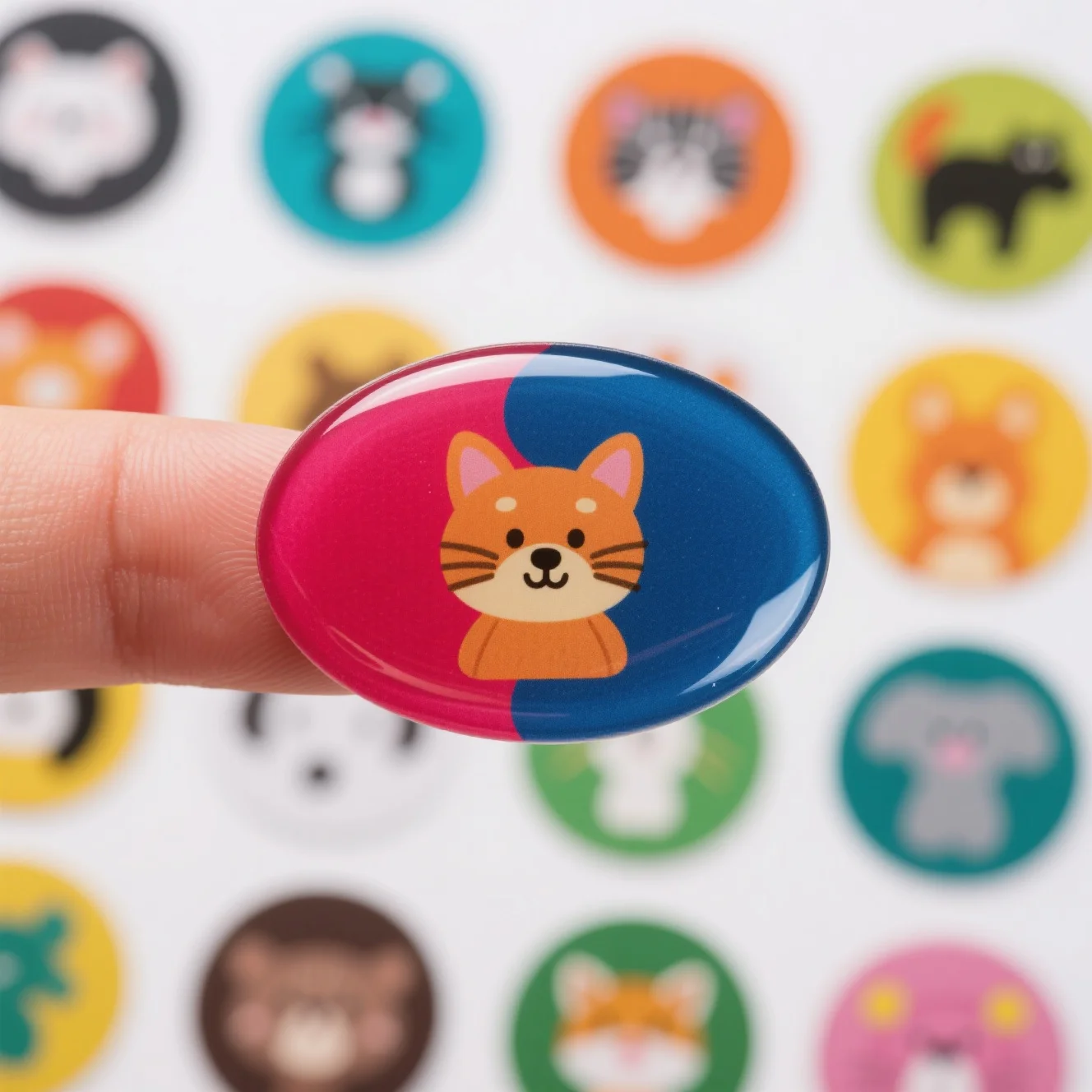 Eco-Friendly Material Options Available For Our Epoxy Dome Stickers