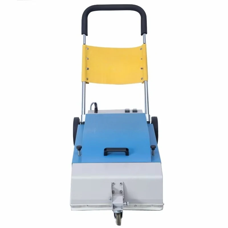 New Style Unique Front Wheel Design Make More Convenient to Walk Low Price Auto Escalator Step Cleaner Cleaning Complete Machine